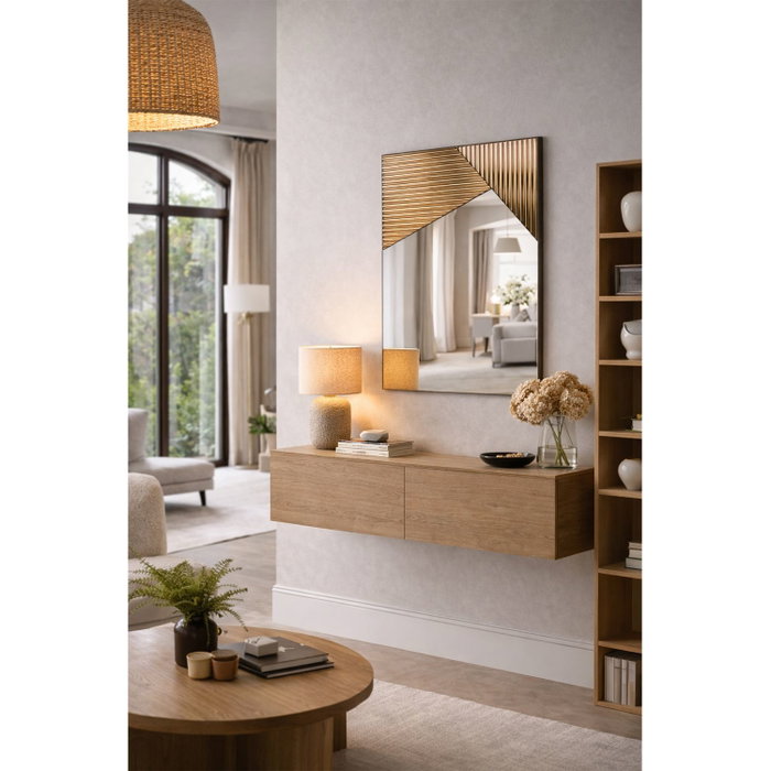 Hanah Home Espejo Ecológico Flotal-E Vertex - Bronze Hanah Home Espejo Ecológico Flotal-E Vertex - Bronze